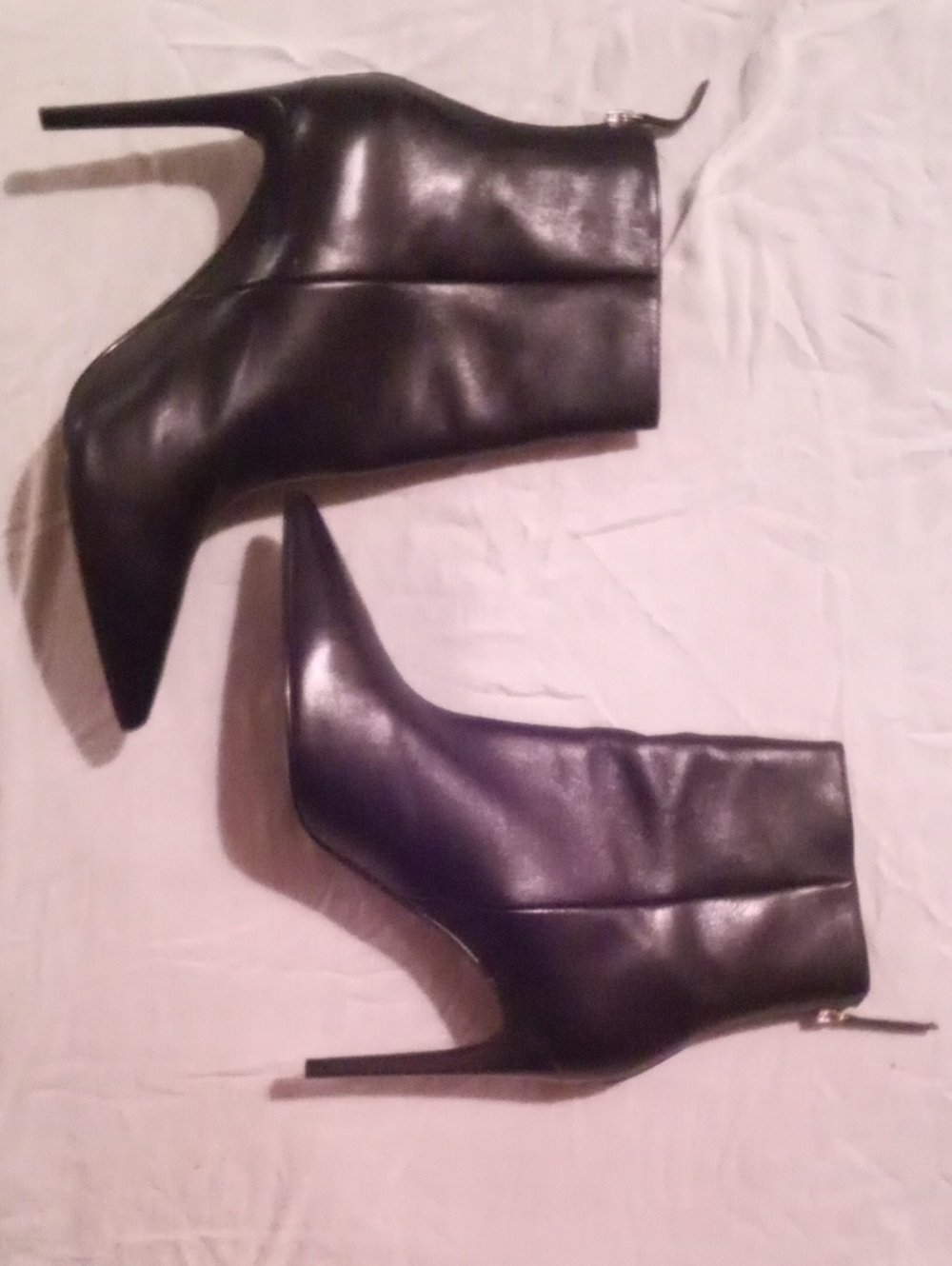 Steve Madden Yanna Black Booties